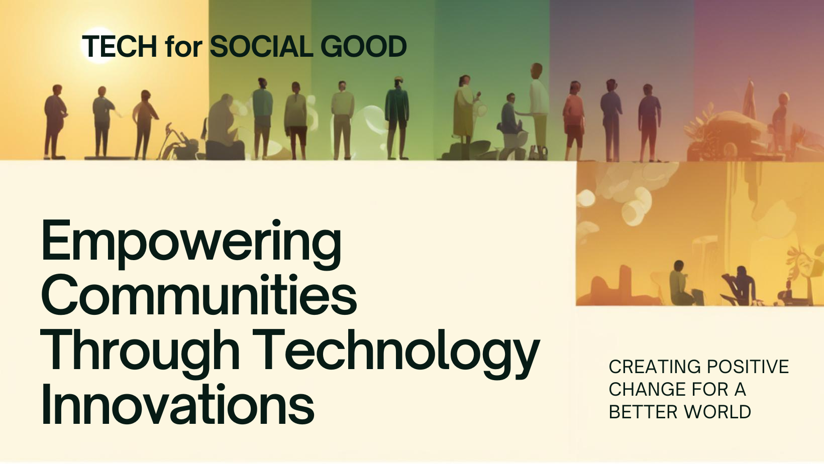 TECH FOR SOCIAL GOOD